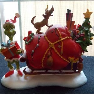 Dept. 56 North Pole Village Grinch's Heart Grew Bigger That Day
